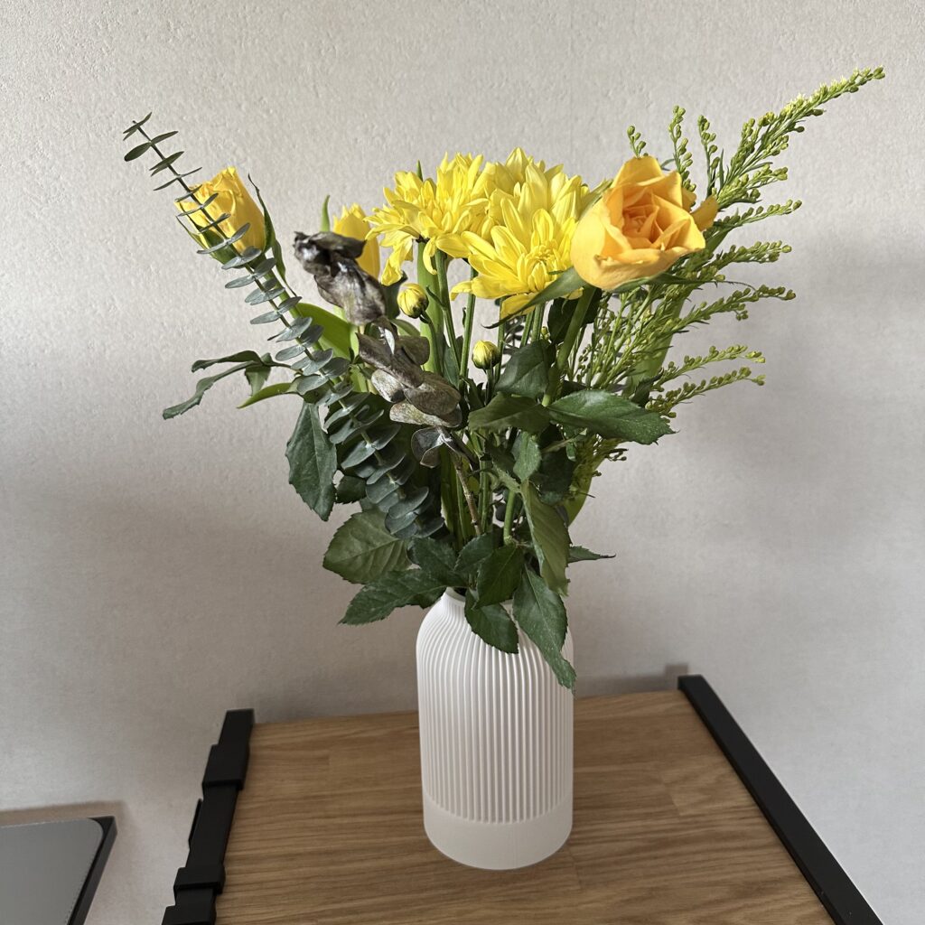 japandi vase "flaschenform"