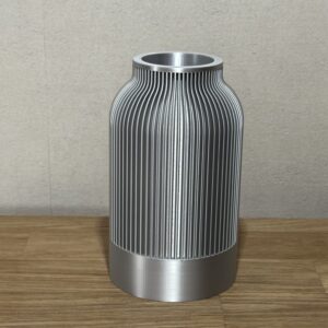 vase 01 silber